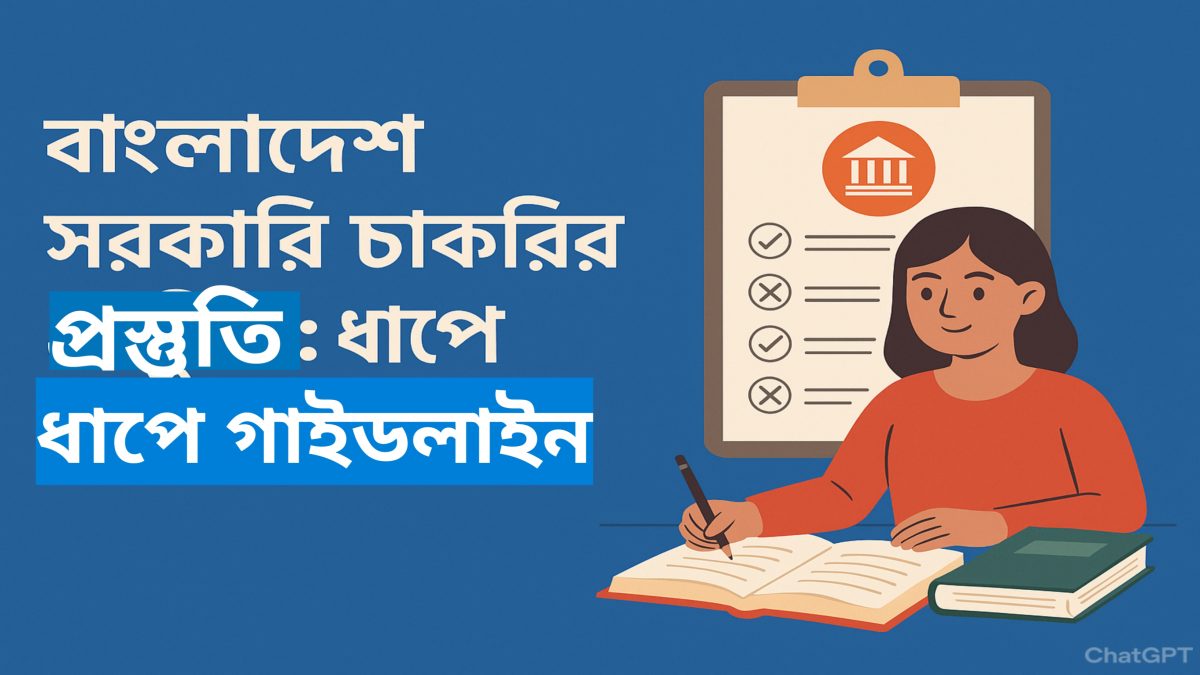 বাংলাদেশের সরকার চাকরির প্রস্তুতি সম্পূর্ণ গাইড mcq সহ